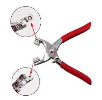 Sets Snap Fasteners Kit Tool Metal Snap Buttons Rings with Fastener Pliers Press FullhouseSets Snap Fasteners Kit Tool Metal Snap Buttons Rings with Fastener Pliers Press Fullhouse