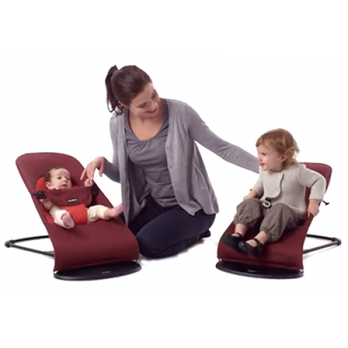 Baby Bouncer Chair Folding Soft Seat Safety Automatic Rocking Feel Merriment and Fun